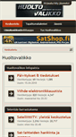 Mobile Screenshot of huoltovalikko.com